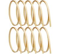 JMZLLRX 8mm Strisce di Bambù Piatte per Lavori Creativi, 30m Materiale di Bambù Naturale per Cesteria, Riparazione Mobili e Progetti Fai da Te