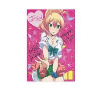 JNBDR Poster su tela a tema anime My First Girlfriend Is A Gal 3, decorazione artistica da parete per soggiorno e camera da letto, senza cornice: 50 x 75 cm