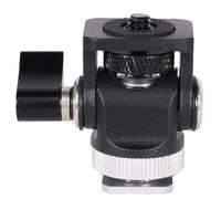 Jnchdghwa Accessori per Fotocamere con Flash Portatile Adattatore per Testa A Sfera Angolo Regolabile Supporto per Slitta A Contatto Caldo Strumenti per Fotografia DSLR Stile B