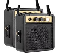 Jnchdghwa Amplificatore per Chitarra TOP Mini con Clip Posteriore, Accessori per Chitarra per Chitarra Acustica Ed Elettrica.