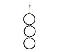 Jnchdghwa Anelli per Arrampicata A Forma di Serpente per Arricchimento del Pitone Reale, Anelli Decorativi per Serpenti del Mais, Accessori per Serbatoi di Serpenti con Gancio Metallico.