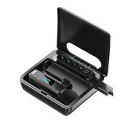 Jnchdghwa Auricolari Wireless HiFi Stereo Cuffie Bluetooth 5.5 con Microfono A Clip per Collare Auricolari Chiamata con Cancellazione del Rumore