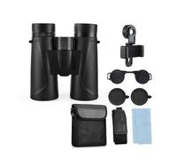 Jnchdghwa Binocolo 12x42 Compatto per Birdwatching, Prisma BAK4, Impermeabile, HD, per Osservare Le Stelle In Viaggio