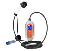 Jnchdghwa Caricatore EV 32A 7KW Tipo 2 Spina EU Timer per Corrente Regolabile per Veicoli Elettrici Ibridi EVSE