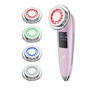 Jnchdghwa Dispositivo per il Sollevamento del Viso con Terapia LED, Tecnologia Microcorrente EMS, Rassodamento Della Pelle, Unità di Massaggio Estetico Vibrante e Riscaldante.