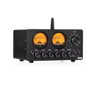 Jnchdghwa EQ5 PRO Mini Equalizzatore Stereo Bluetooth A 5 Bande Preamp Processore Audio per Teatro Domestico con VU Meter