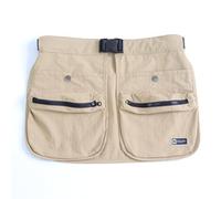 Jnchdghwa Impermeabile A metà con più Tasche per Truccatori, Parrucchieri, attività All'Aperto e, Colore Khaki.