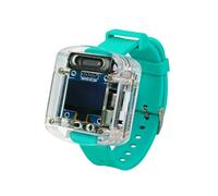Jnchdghwa Kit Fai da Te per Orologio Intelligente con Intelligenza Artificiale Xiaozhi, Display OLED da 0,96 Pollici, Orologio Elettronico Fai da Te, Kit per Orologio Elettronico Blu Lago