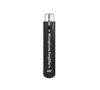 Jnchdghwa Microfono Dinamico Cablaggio Amplificatore Microfono 48V 28DB Guadagno Elevato Fase Parlato Plug And Play Preamplificatore