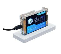Jnchdghwa Mineratore di Bitcoin Crypto Solo + con Hashrate Aggiornato di 730Kh/S e Supporto, Display Intelligente da 2,8" B.