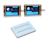 Jnchdghwa Mineratore di Criptovalute Bitcoin BTC Solo Miner 2X 735Khz/S con Display Intelligente da 2,8" + Supporto di Base No Touch.