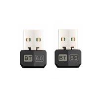Jnchdghwa Per Tastiera, Mouse e Cuffie Compatibili con Desktop e Laptop, 2 Pezzi di Adattatore USB Bluetooth 6.0 per PC, Trasmettitore e Ricevitore Bluetooth LMP14.