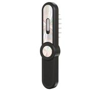 Jnchdghwa Pettine Massaggiante Elettrico Chatter per La Crescita Dei Capelli, Massaggio con Luce, per Cuoio Capelluto, Applicatore di Olio Liquido Anti-Caduta, Nero
