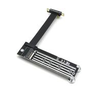 Jnchdghwa Scheda di Estensione Riser PCIe X1 M.2 NVMe M Key Gen3.0 M2 A PCIE Riser di Estensione PCI-Express 1x PCI-e 3.0 M2 Key-M