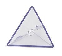 Jnchdghwa Stampo per Frutta Trasparente Riutilizzabile Scultura Stampo in Plastica Mini Cubo Triangolo Giardino Fai-da-Te Triangolo