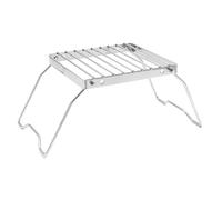 Jnchdghwa Supporto per Barbecue Mini Pieghevole Portatile da, Supporto per Stufa in Acciaio Inossidabile, Supporto per Pentole, Supporto per Teglie da Forno.