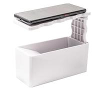 Jnchdghwa Supporto per Telefono con Autofocus per Scanner TCG Professionale, Organizza Il Tuo Inventario, Strumento Pieghevole per Catalogazione di Carte, per Giocatori e Collezionisti TCG, Bianco.