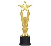 Jnchdghwa Trofeo Premio in Plastica A Forma di per Concorso di Canto e Danza, Coppa Premio per Vincitori Scolastici, Giocattolo di 25 Cm.