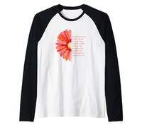 JNF, Anti Ansia, Dio è Buono, Cristiano, Salmo 139:23 Maglia con Maniche Raglan