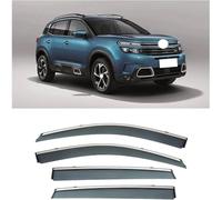 JNHGSHUAISDF Deflettori d'Aria per Auto Car Wind Deflectors for C5 Aircross 2017-2020, Deflector Shield Side Window Sun Rain Guards Window Visor Rain Guards Stick-on Fitment