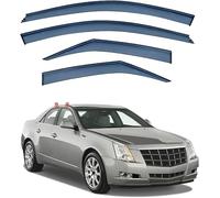 JNHGSHUAISDF Deflettori d'Aria per Auto Car Wind Deflectors for Cadillac CTS MK2 2008-2013, Deflector Shield Side Window Sun Rain Guards Window Visor Rain Guards Stick-on Fitment