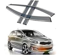JNHGSHUAISDF Deflettori d'Aria per Auto Car Wind Deflectors for Kia Carens 2013-2018, Deflector Shield Side Window Sun Rain Guards Window Visor Rain Guards Stick-on Fitment