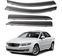 JNHGSHUAISDF Deflettori d'Aria per Auto Car Wind Deflectors for Volvo S80 2009-2019, Deflector Shield Side Window Sun Rain Guards Window Visor Rain Guards Stick-on Fitment