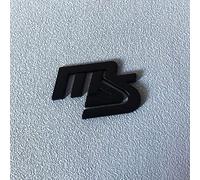 JNIGEL Auto Decalcomanie Adesivi per Mazda MS, Auto Badge Logo Stemmi e Decorazioni Logo Lettera, Car Body Logo Sticker Decal, Auto Esterni Adesivi Car Styling,C Black