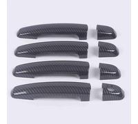 JNIGEL Copri Maniglia Porta per Suzuki Splash 2007-2014, Auto Esterno Copertura Maniglia Porta Adesivi, Macchina Copri Maniglie per Porta Laterale Decorare Accessori,Carbon 1 Hole