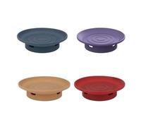 JNJOOD 4 Pezzi di Copribicchieri In Silicone per Fuori Le Particelle e Ridurre Gli Schizzi per Bicchieri da Vino, Tazze da Caffè e da Tè