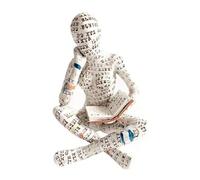 JNJOOD Statuetta di Che Legge in Polpa di Che Legge per la Libreria, Decorazione per Scultura di Che Legge, Ornamento per la Libreria del Soggiorno (07) Facile da Usare