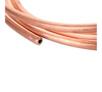 JNMING Tubi in rame morbido T2 puro al 99,9%, da 2 mm, 3 mm, 4 mm e 25 mm, bobine di rame for sistemi di fornitura di acqua calda e fredda for uso domestico e for l'aria condizionata.(1.8mm x 0.5mm)