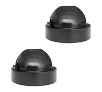 JNNJ 2 Pezzi Auto Coperture Antipolvere Gomma, Coperchio Tenuta Alloggiamento LED, Veicoli Fari Coperchio di Tenuta, Alloggiamento Tenuta Gomma Coperchio Antipolvere, per Automobile(90x60MM)