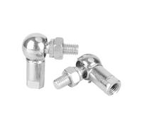 JNNJ 2 Pezzi Giunto Angolare Sferico, Sfera a Forma Di L, Cuscinetto Filettato Rod End Bearing Joint (M8)