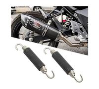 JNNJ 2 Pezzi Molle per Tubo Di Scarico per Moto, Rotabili Molle Di Espansione Della Scooter, Molle per Tubo Di Scaricodella Moto in Acciaio Inox, Tubo Scarico Riparazione Universale Moto, Scooter