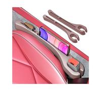 JNNJ 2 Pezzi Spina Gap Del Seggiolino Auto, Tappetino Riempimento Seggiolino Organizer, Cuscinetto per Riempire La Fessura a Lato Del Sedile, per Riempire Lo Spazio Tra Il Sedile E Console(Marrone)