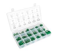 JNNJ 270 Pezzi Assortimento Di Rondelle, 18 Misure Gomma Verde Anello Di Tenuta Guarnizioni Set