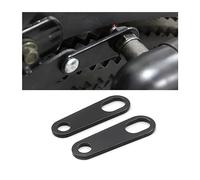JNNJ 2Pcs Supporto per Indicatore di Direzione Posteriore Moto, Staffe Ammortizzatori per Luci di Segnalazione Moto, Supporti per Luci di Svolta Moto Accessorio di Modifica Universale(Nero/6.8cm)