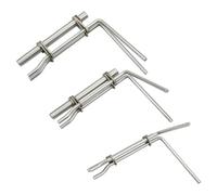 JNNJ 3 Pezzi Strumenti per L'installazione di Guarnizioni Idrauliche, Kit Asta U-Cup Set di Attrezzi per L'installazione di Aggiornato, Kit Strumenti Riparazione Pistone Cilindro Idraulico Auto