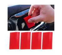 JNNJ 4 Pezzi Spatola Wrapping Pellicola Auto Raschietto Adesivi, Spatola Professionale Spatola Wrapping Pellicola Auto, Strumento Il Rivestimento Auto Raschietto Pellicola Privacy Dei Finestrini