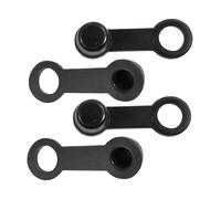 JNNJ 4 Pezzi Tappo Polvere Vite Di Spurgo, Tappo Vite Di Spurgo Del Freno Con Fermo, Tappi a Vite per Spurgo Freni Coperchio Antipolvere, Assortimento Di Cappucci per Raccordi Grasso, Per Bicicletta