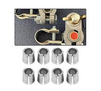 JNNJ 8 Pezzi Manicotto Terminale Adattatore Convertitore, Adattatori per Terminali Del Convertitore Della Batteria Auto, Manicotti per Catodo Anodo Batteria Auto, Per Postazione Convertitore