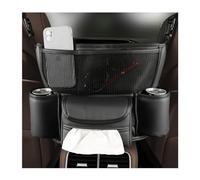 JNNJ Borsa Portaoggetti per Auto Tra I Sedili, Tasca Posteriore Del Seggiolino Auto, Auto Borsa Organizer Sospesa di Grande Capacitàper, Multifunzione Organizzatore Accessori da Viaggio Auto(Nero)