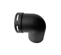 JNNJ Connettore Della Curva Del Tubo Rotondo Di Ventilazione, Gomito Del Tubo Di Ventilazione 90 Gradi, Plastica Aria Condotto Tubo Gomito Uscita Connessione, Per Diesel Auto Accessorio(60mm)