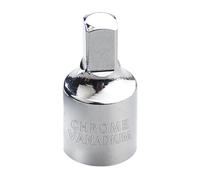 JNNJ Estrattore per Chiave Di Tappo Di Scarico Dell’olio, Chiave a Bussola per Tappi Olio, Bussola Con Quadro Maschio per Tappi Olio, Strumento Di Rimozione Chiave Tappo Scarico Olio