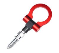 JNNJ Gancio di traino per rimorchio da corsa, in alluminio, rosso, stile sportivo, facile installazione