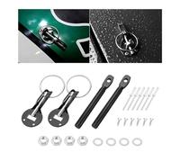 JNNJ Kit Bloccaggio Perno Cofano, Blocco Universale Dei Perni Cofano in Alluminio, Universali Perni Del Cofano a Sgancio Rapido, Fermagli Universali in alluminio per Per Auto Da Corsa E Auto Sportive