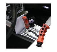 JNNJ Manopola Del Cambio Automatico con Impugnatura a Coltello Manopole Del Cambio, Manuale Leva Maniglia Universale Del Coltello, Leva Del Cambio con 3 Adattatore 8mm 10mm 12mm(Grano Di Legno)