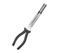 JNNJ Pinza per Cappucci Candele Accensione, Pinza Conector Bujía con Punta Anillo, Pinze Becchi Lunghi Candele Accensione, per Automobilistico, Veicolo, Auto, Candele Accensione(Nero)