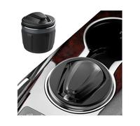 JNNJ Posacenere per Auto, Posacenere Con Coperchio Auto, Posacenere per Auto Portatile Con Portacenere a LED Sigaretta, Accessori Decorativi Universali per Autos Campeggio Allaperto(Grigio)